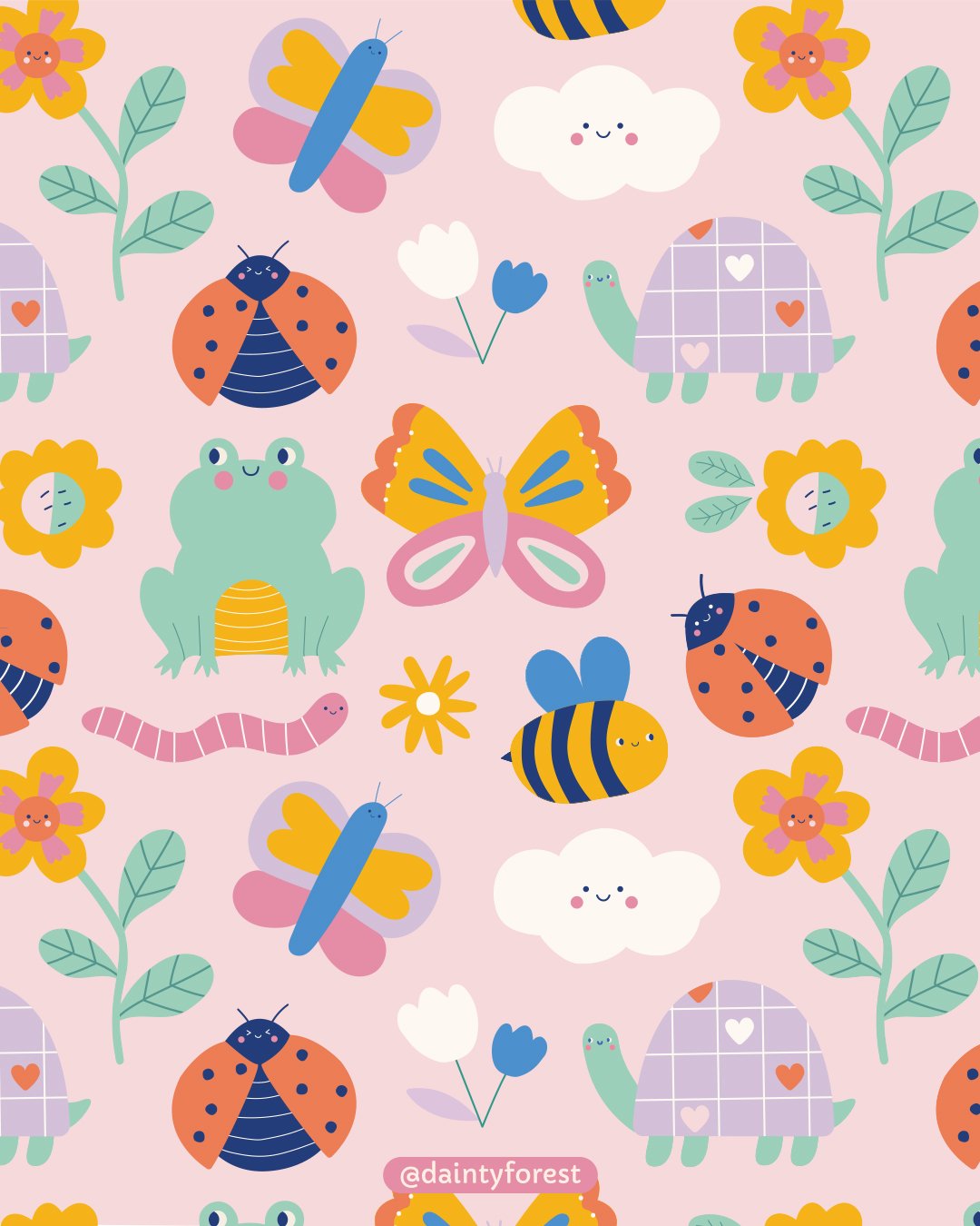 What if your brand felt like a tiny world someone could step into?

This &ldquo;Backyard Critters&rdquo; pattern for @garanimals was designed around that idea, ladybugs, snails, bees, small moments of discovery stitched into fabric.

In children&rsqu