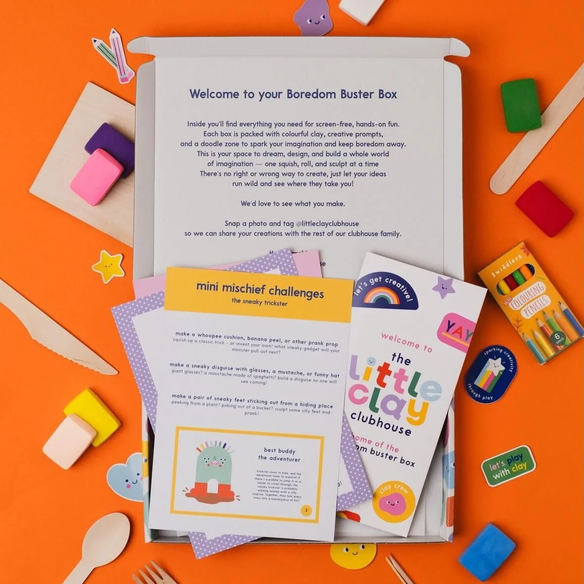 It&rsquo;s always such a joy seeing brand come to life! Never underestimate the power of hand drawn illustration and simple but beautiful layout design. I absolutely loved creating the branding and packaging for @littleclayclubhouse Kayleigh is creat