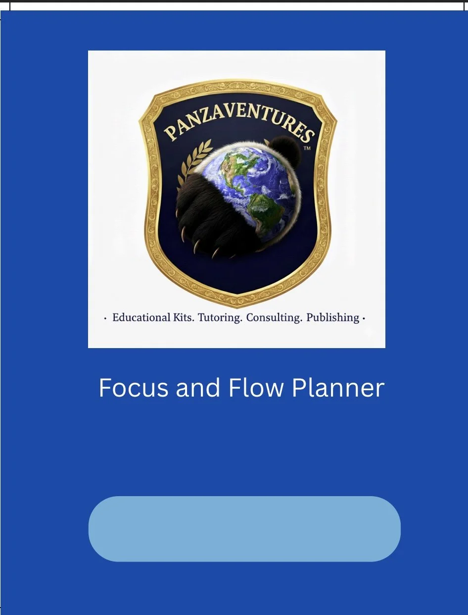 PanzaVentures™ Focus & Flow Planner