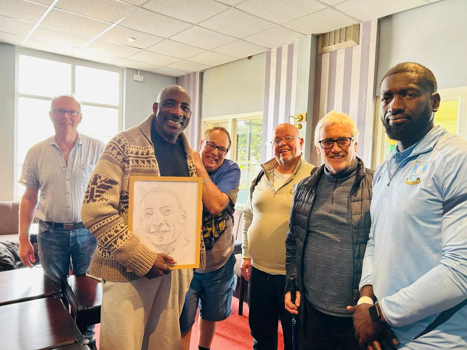 Johnny Nelson Inspires Talking Group Participants