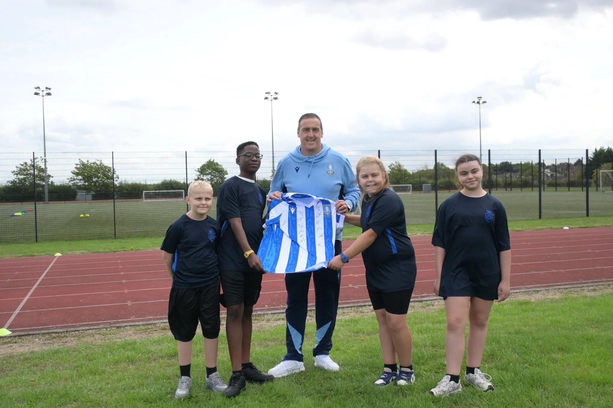 Mercia Northridge pupils kick off new partnership with Sheffield Wednesday