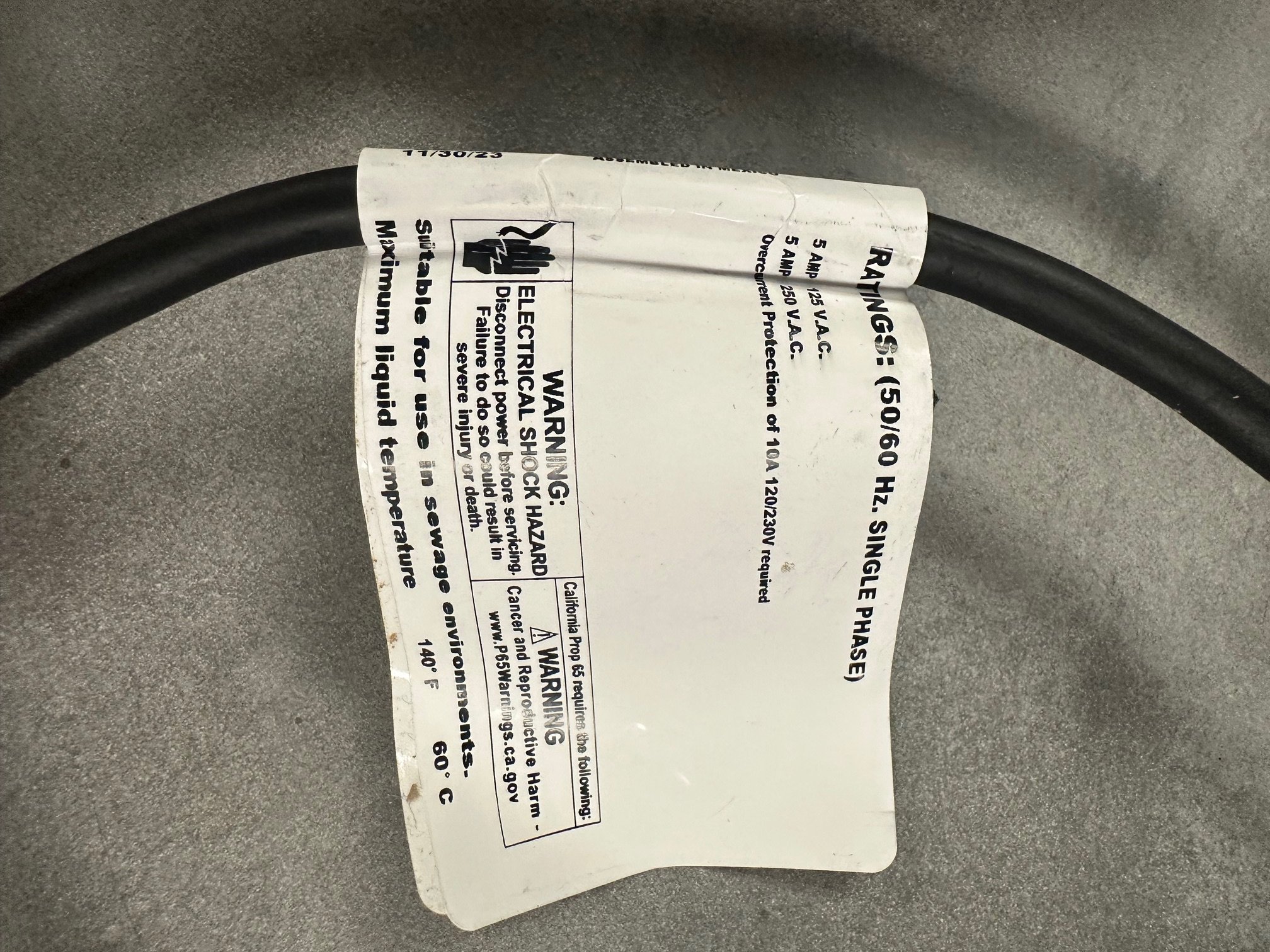 Polylok Tank Alert XT IndoorOutdoor Pump Alarm w Float 1017953 3.jpg