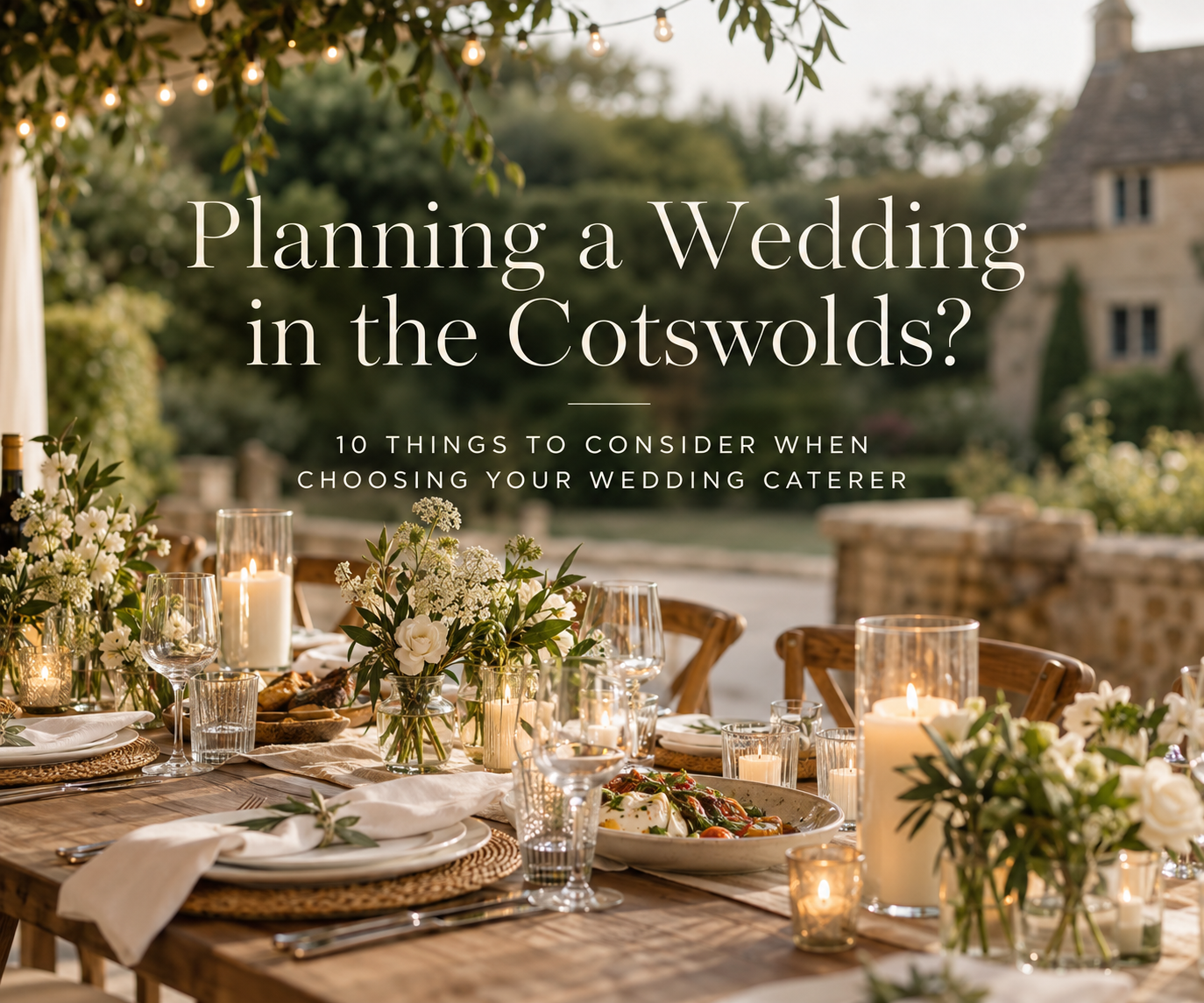 Planning a wedding in The Cotswolds?