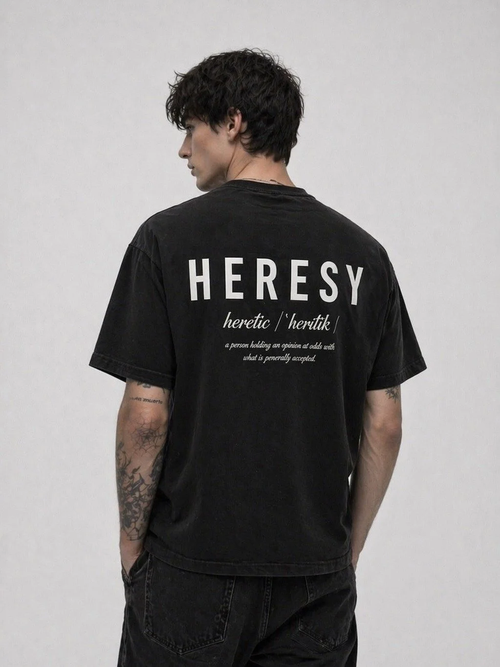 'HERESY' Heretic T Shirt  (LIMITED EDITION)