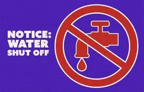 ATTN RESIDENTS: WATER SHUTOFF ON 10/9/25