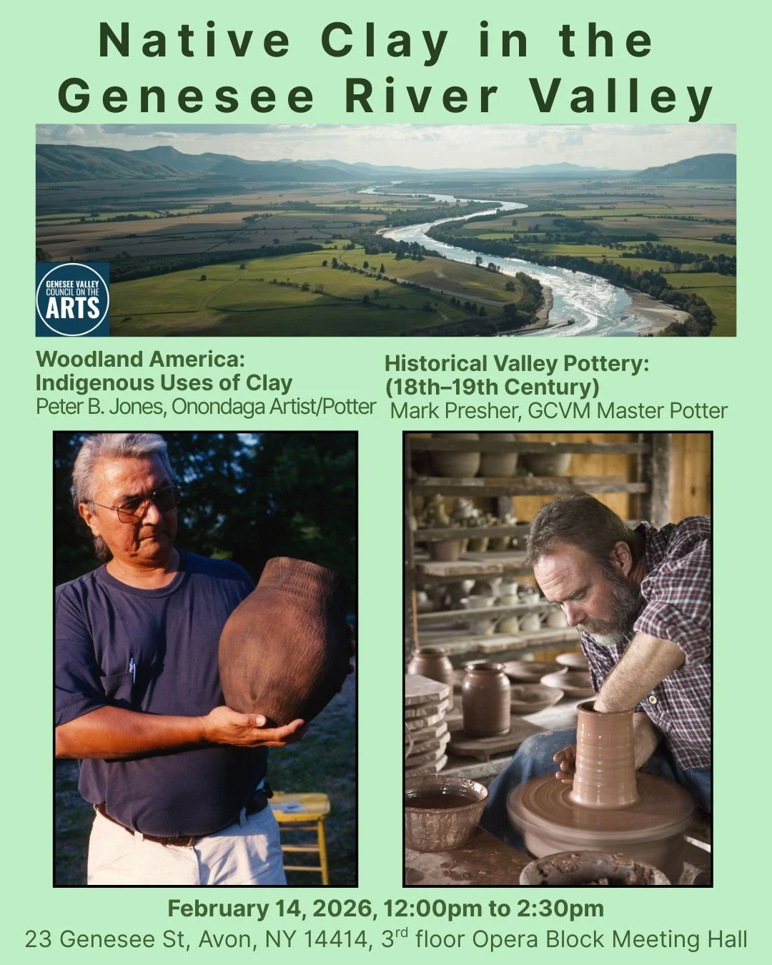 Native Clay in the Genesee River Valley presentation
