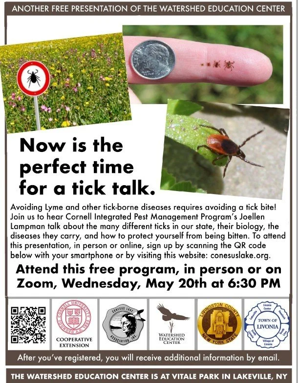 Tick Talk by the Watershed Education Center