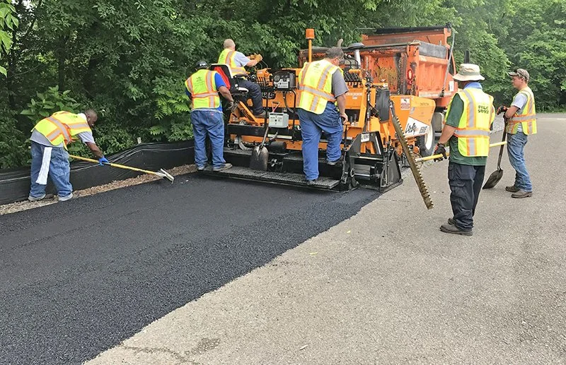 Pave Genesee St. from #151 to #312
