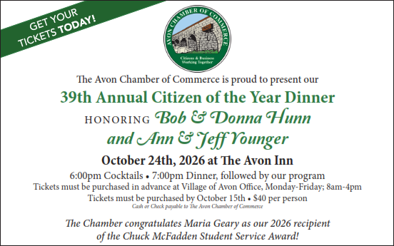 39th Annual Citizen of the Year Dinner