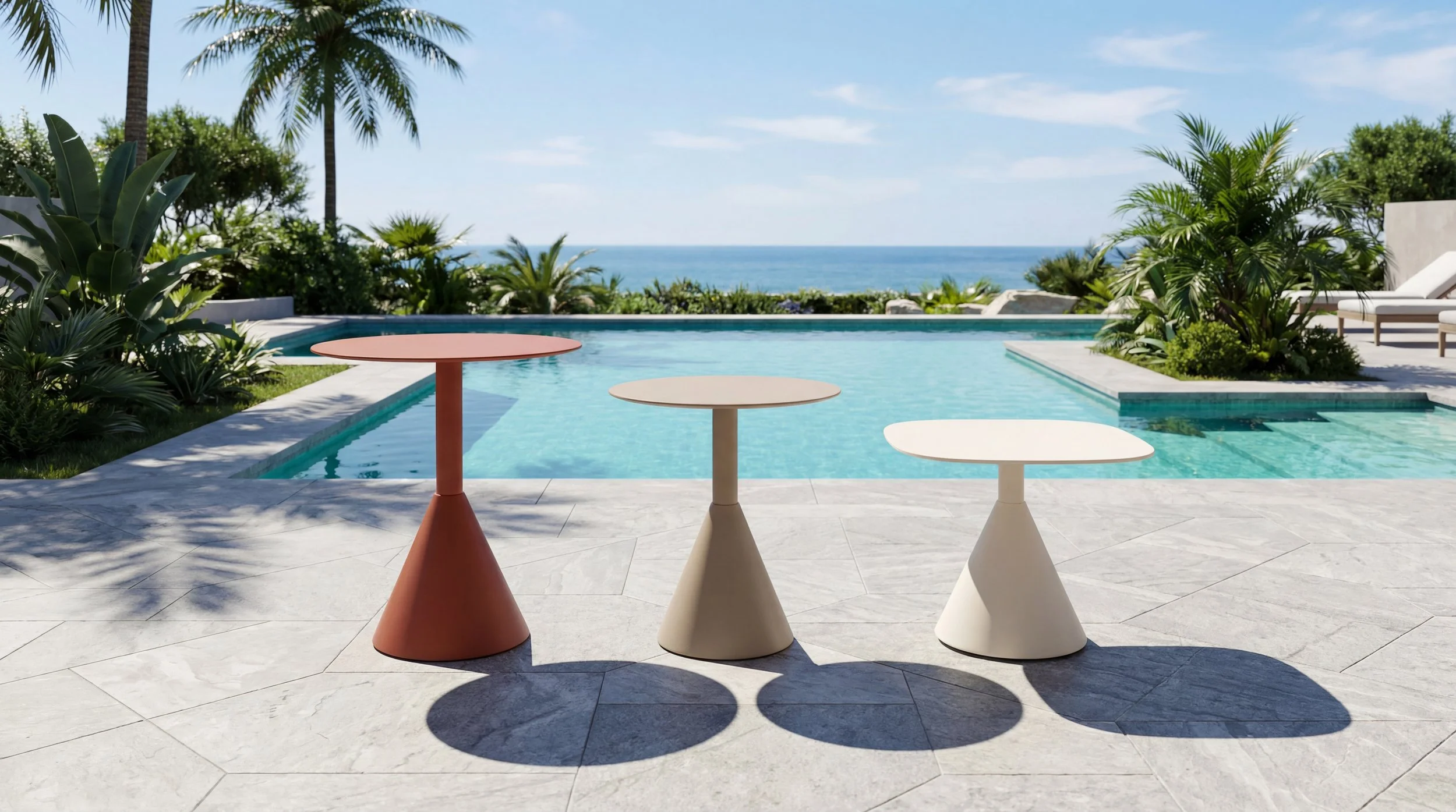 Terrazo Side Table Collection
