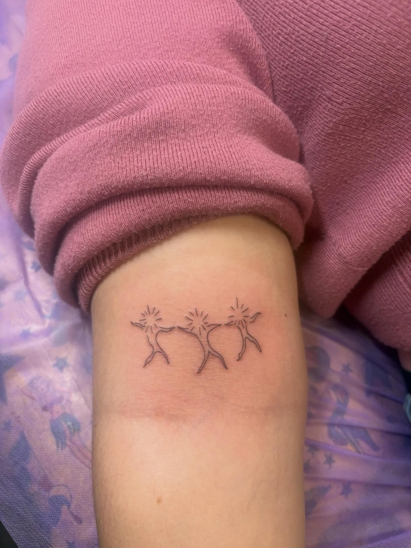 Love our tiny tat days 😍 #finelinetattoo #finelinetattooartist #femaletattooartist #crispylines #bostontattooartist #nhtattooartist