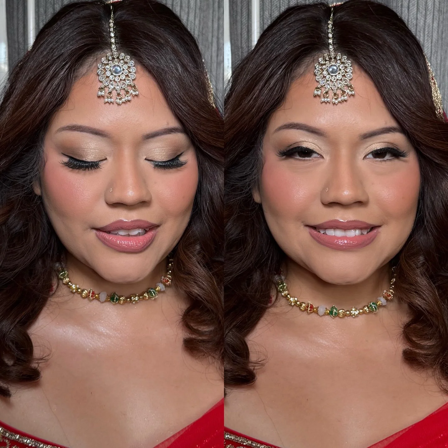 Some wedding day BTS with our bride Sally 😍💍

Hair by team artist Isabella 
#njmua #njbride #njbridalmakeup #njbridetobe 

Wedding morning
Nj bridal makeup 
Nj bride to be 2027
2027 bride 
2026 bride 
South Asian bride Nj 
Indian bridal makeup Nj 
