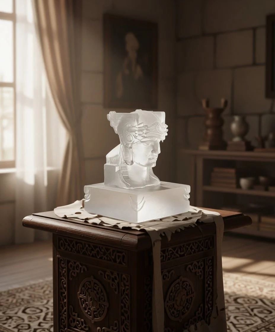 Guard with Base in Sunlit Gallery.jpeg