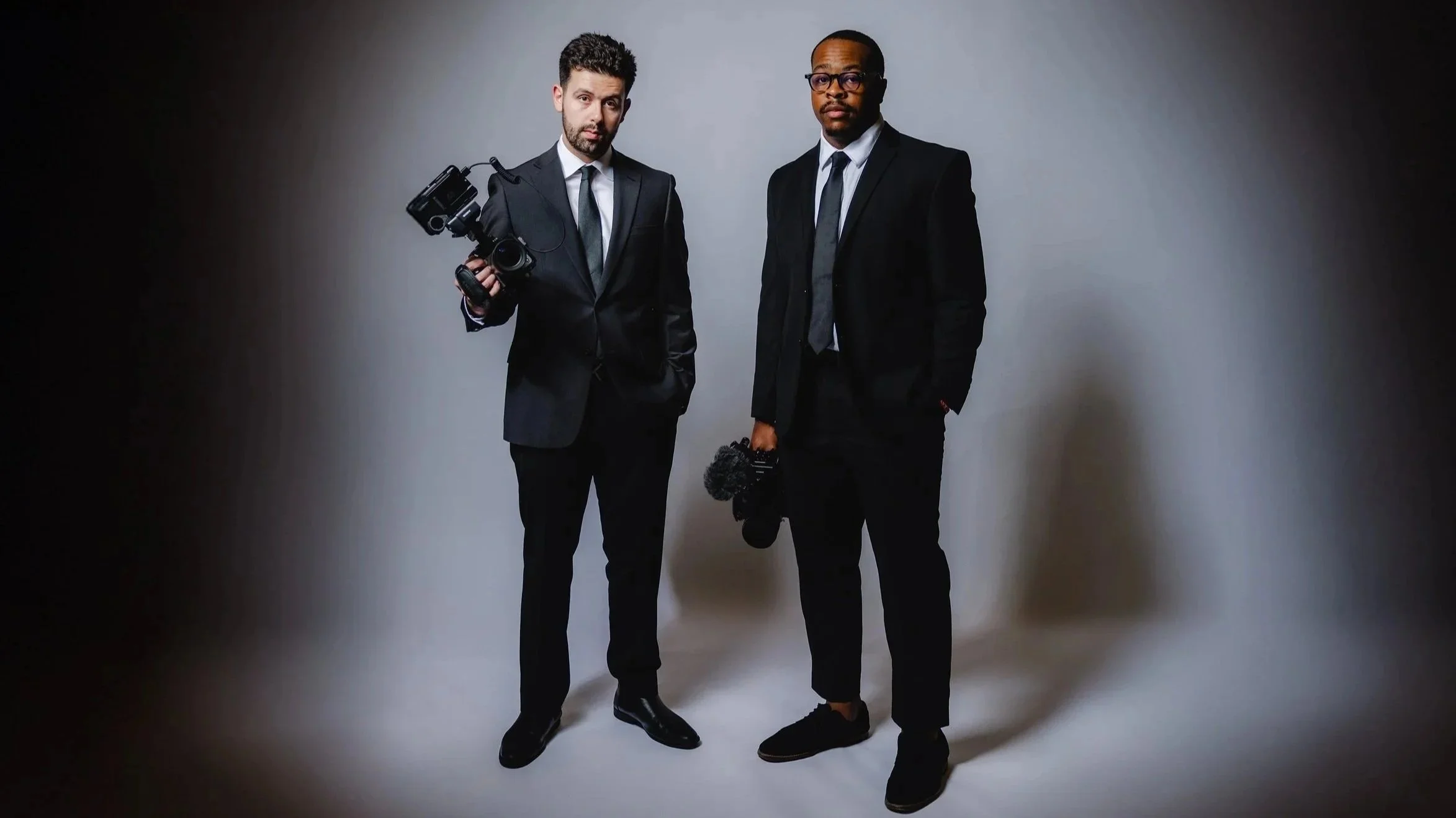 Cam Labrecque and Toney Black Jr., founders of Narriva Productions, a video production company based in Charlotte, North Carolina
