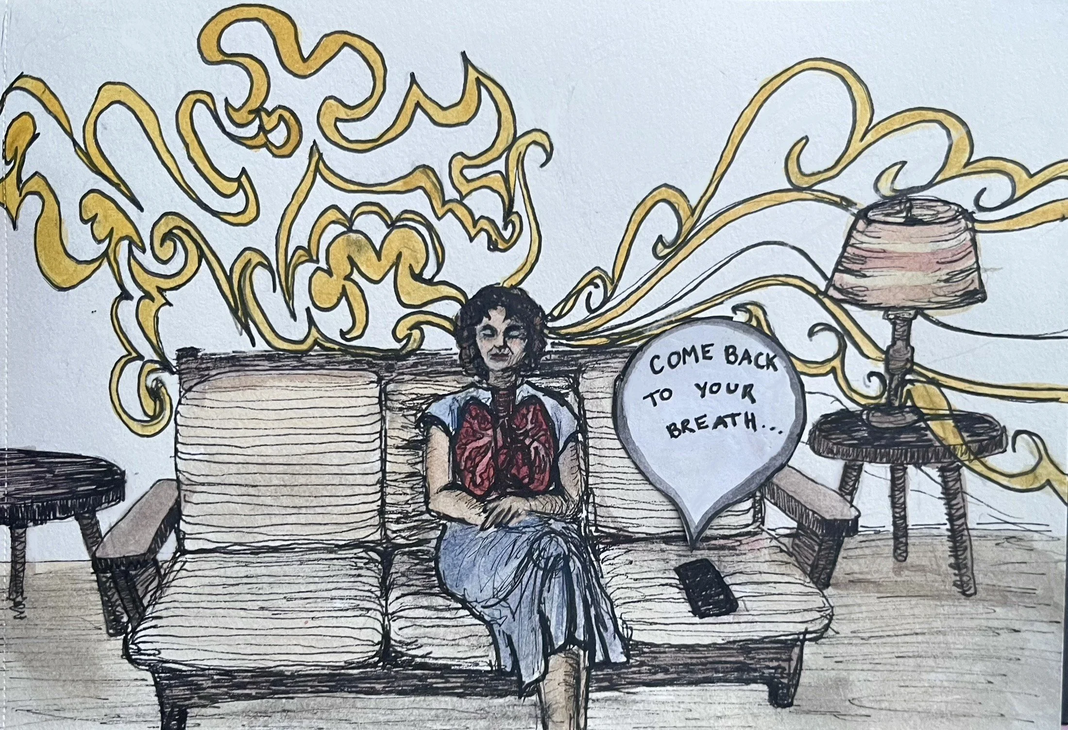 Har du forsøkt å sitte i stillhet og puste? Det er svært krevende! 