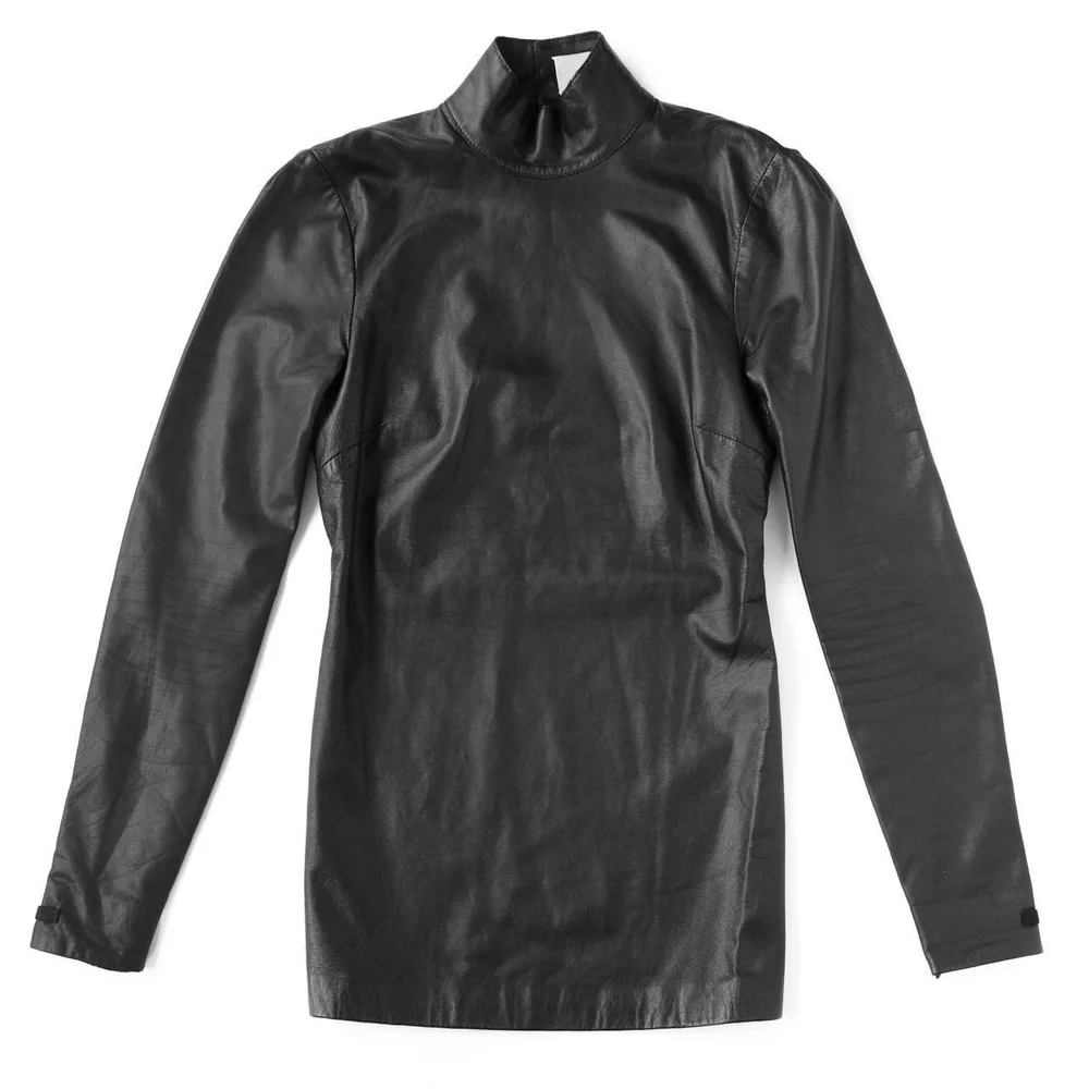 M*O様 Maison Martin Margiela 2009年A/W レザー Maison Martin Margiela FW 2009 Leather Open Back Long Sleeve