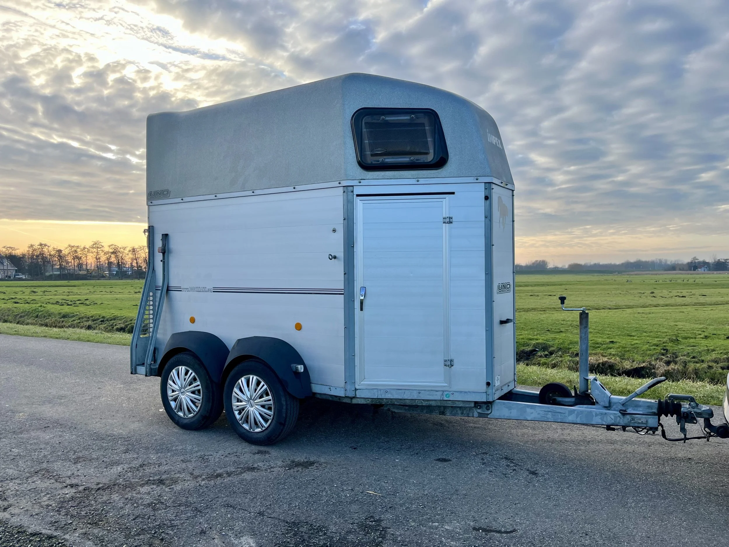 Volledig aluminium Bockmann Uno met zadelkamer
