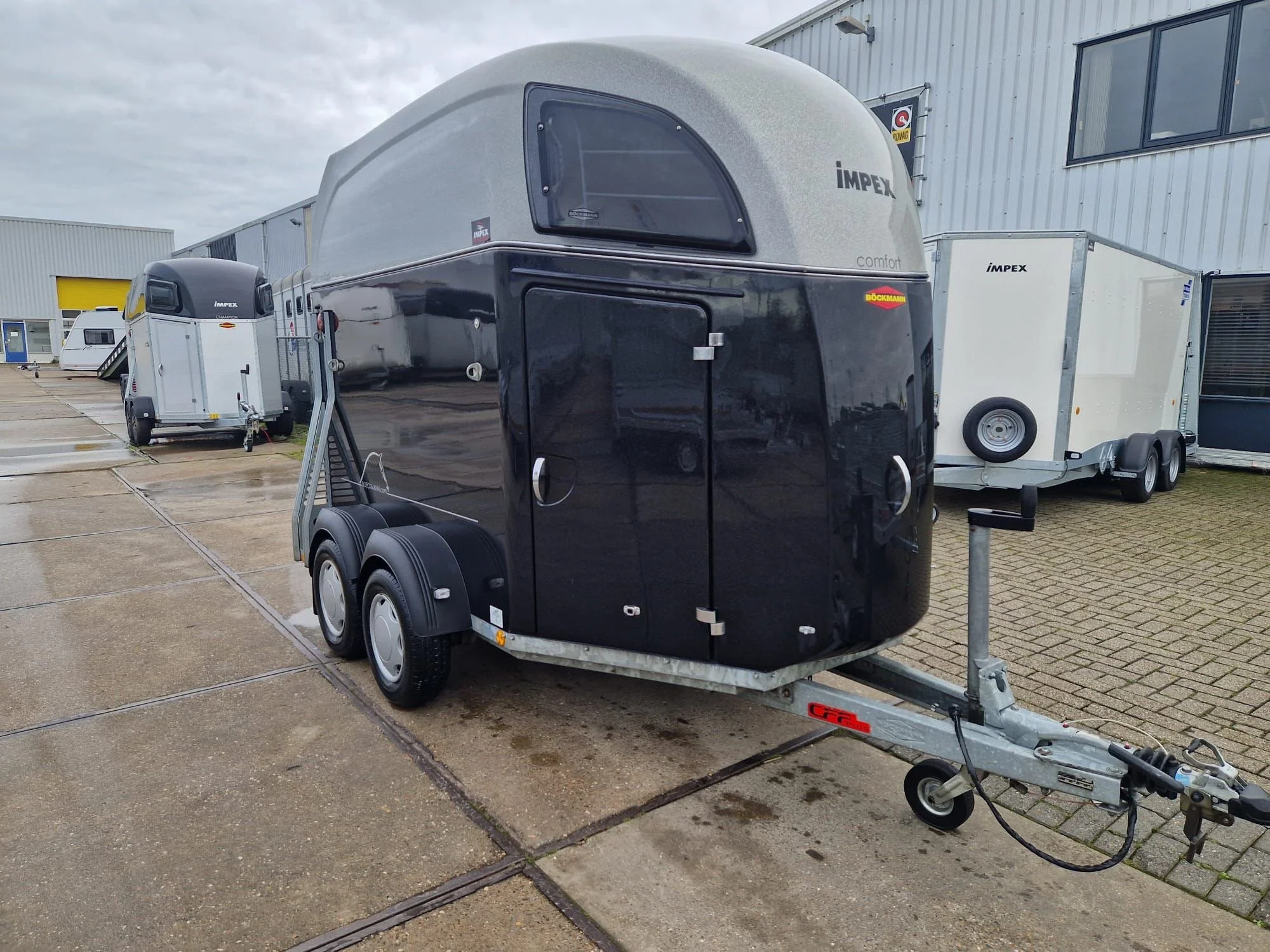 bockmann met zadelkamer en aluminium bodem