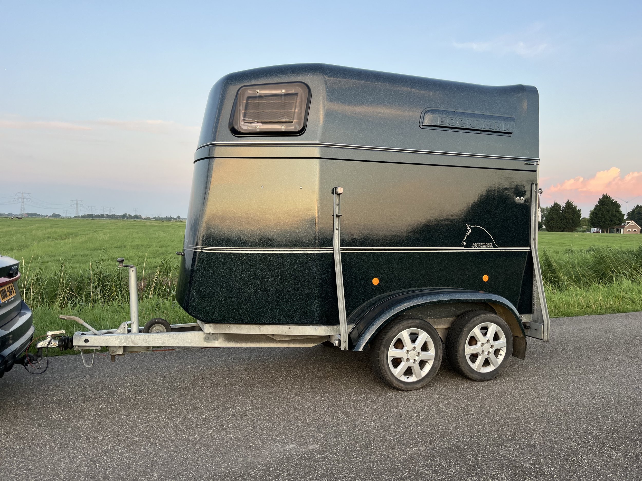 1,5 paards polyester Bockmann Comfort met aluminium bodem