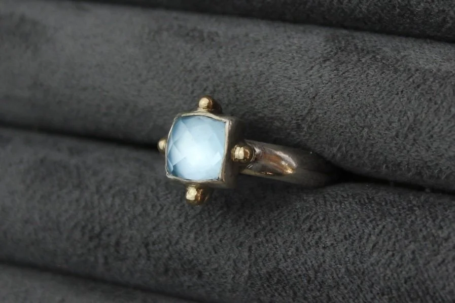Sky Blue Topaz Ring #4