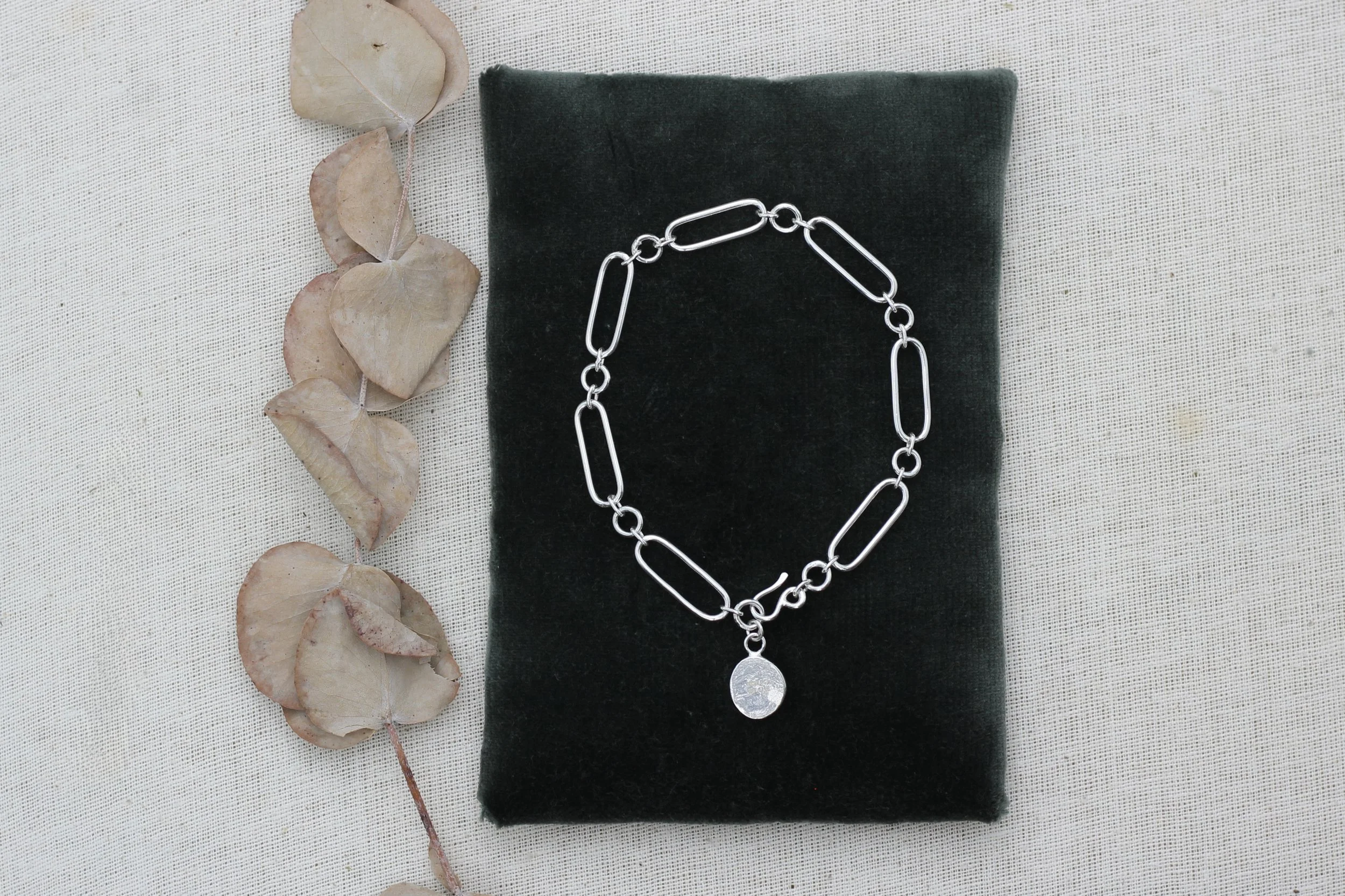 Chunky Silver Chain Bracelet