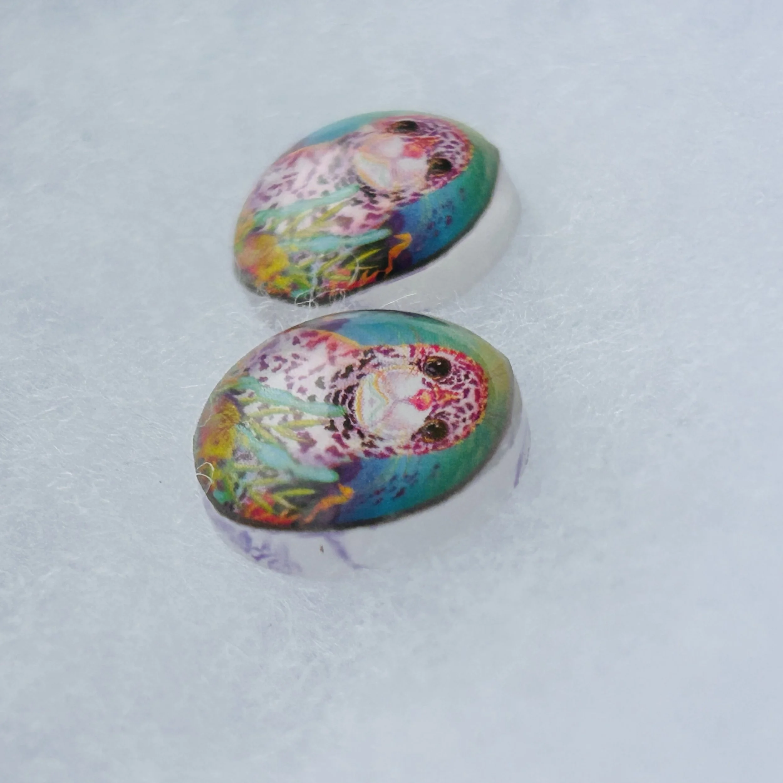 Skeeter the Seal Studs - Small - Lisa Frank Sticker Earrings