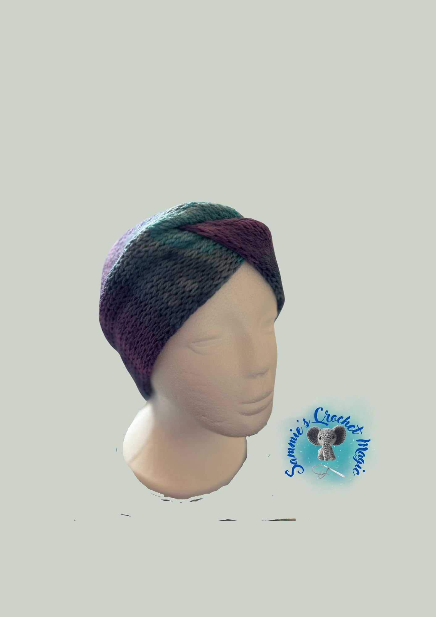 Purple Rain Ear Warmer