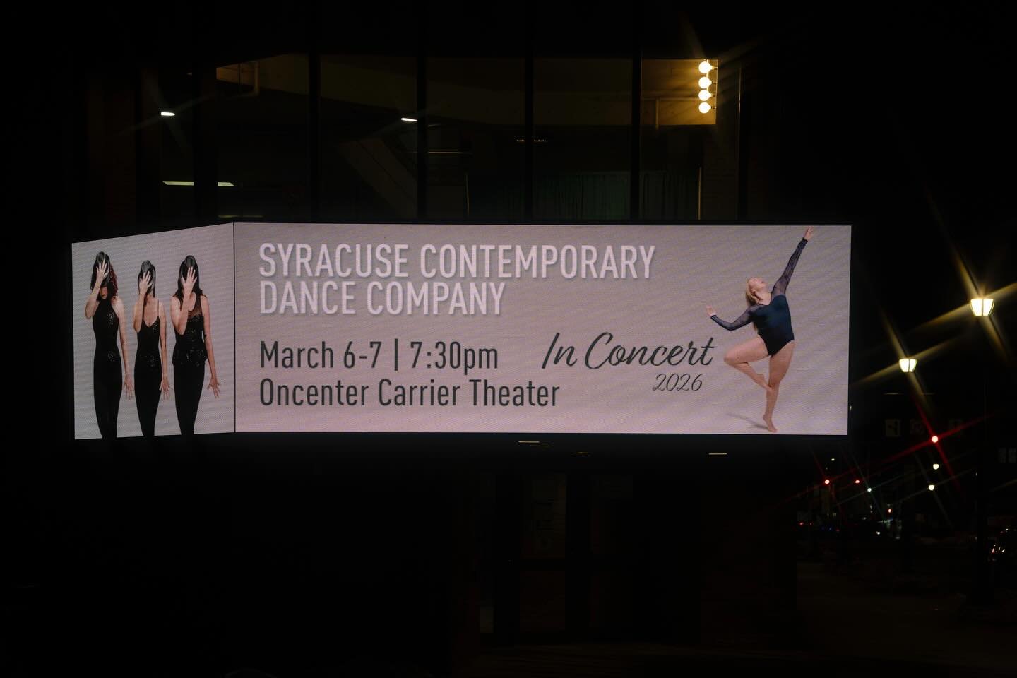Lights, Camera, Action 🌟 

Took advantage of the heatwave yesterday to get some photos of the marquees downtown featuring @syracusecontemporarydance 
 
#cnydancephotographer #marquee #dancelife #dancer #syracusephotographer
