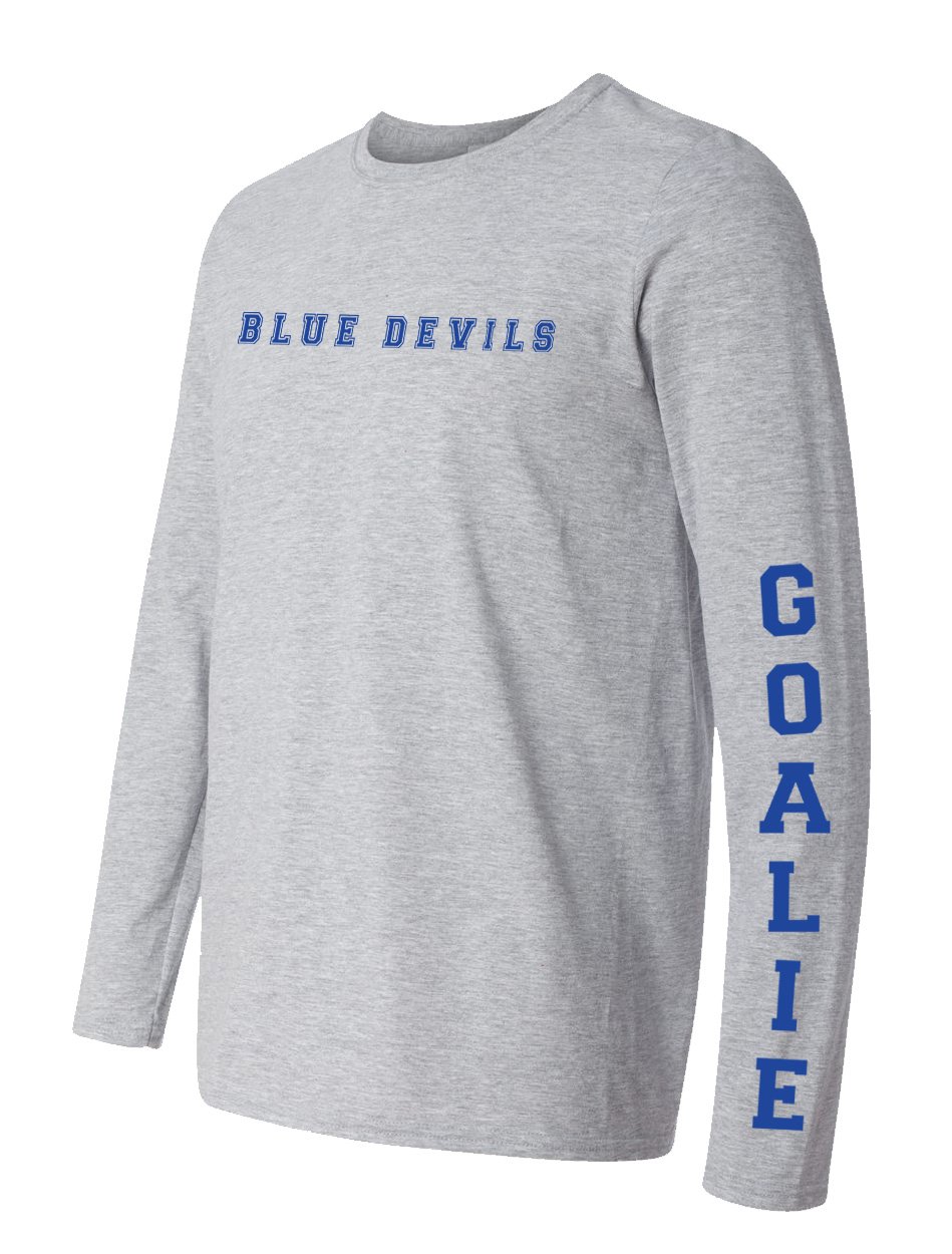 BLUE DEVILS POSITION & NUMBER SPORT GRAY Gildan Soft Style LS FRONT.jpg