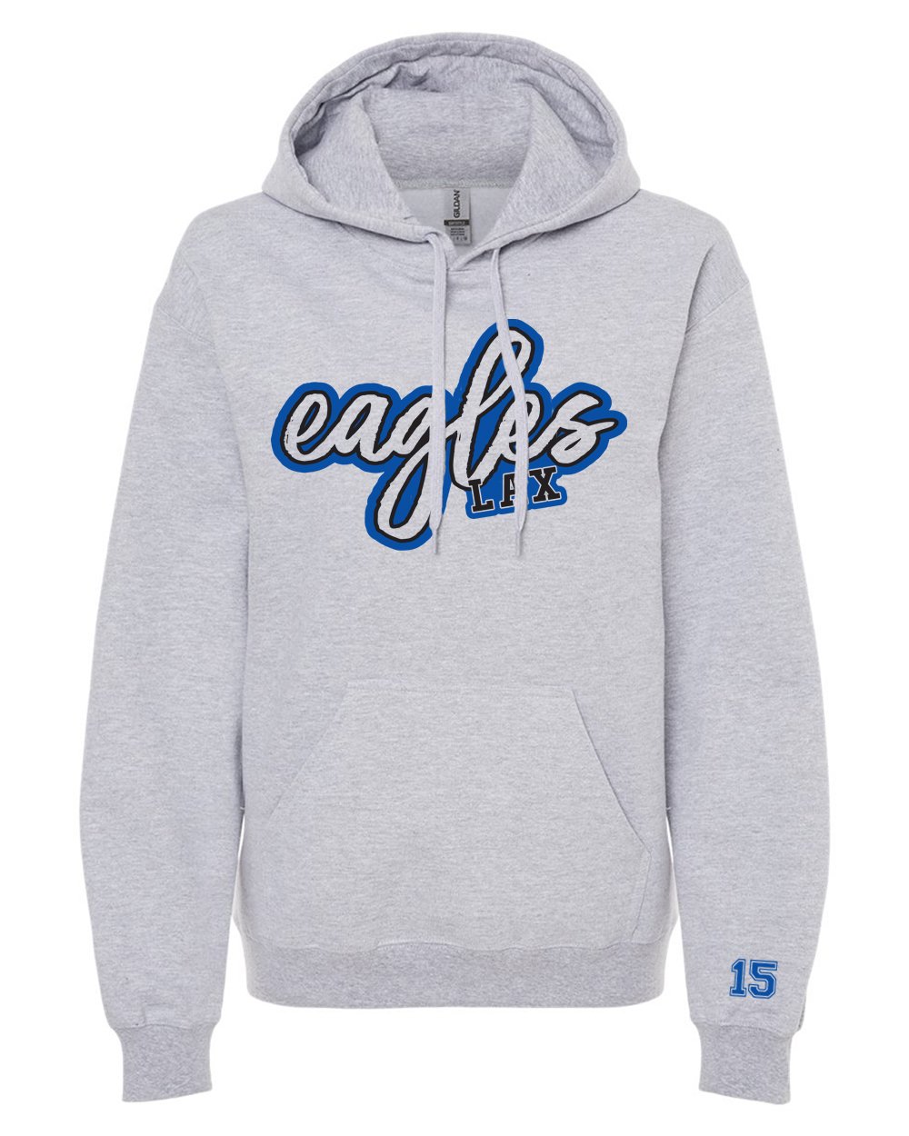 Eagles Script SPORT GRAY Hoodie.jpg
