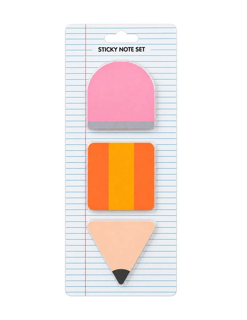 Pencil Sticky Note Set