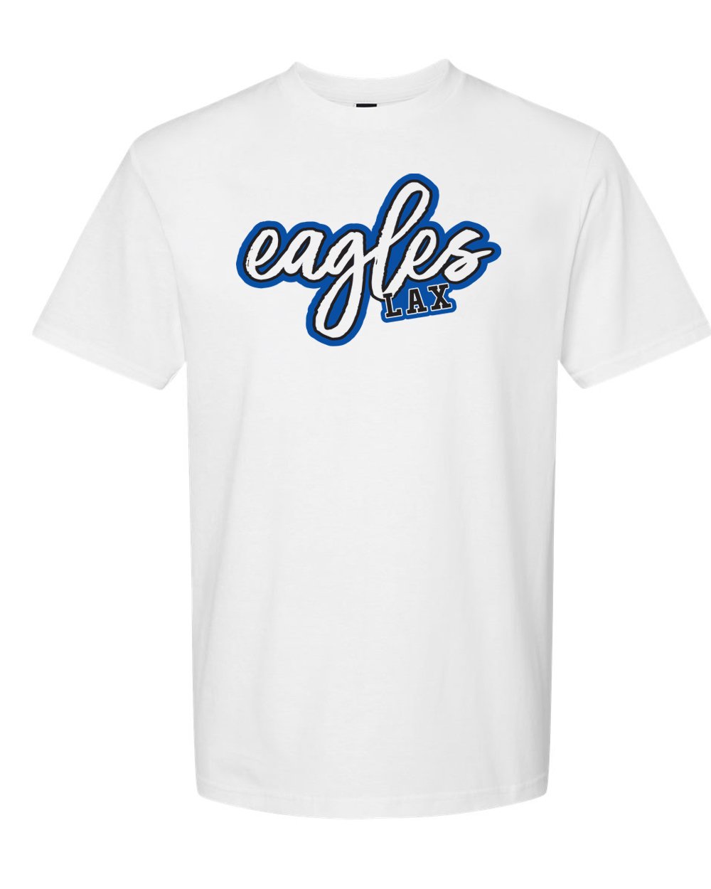 Eagles Script WHITE SS Tee.jpg