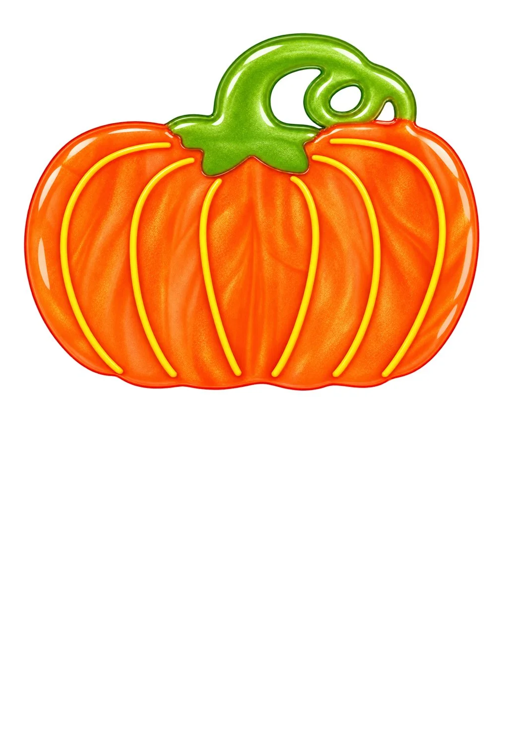 Pumpkin Hair Clip