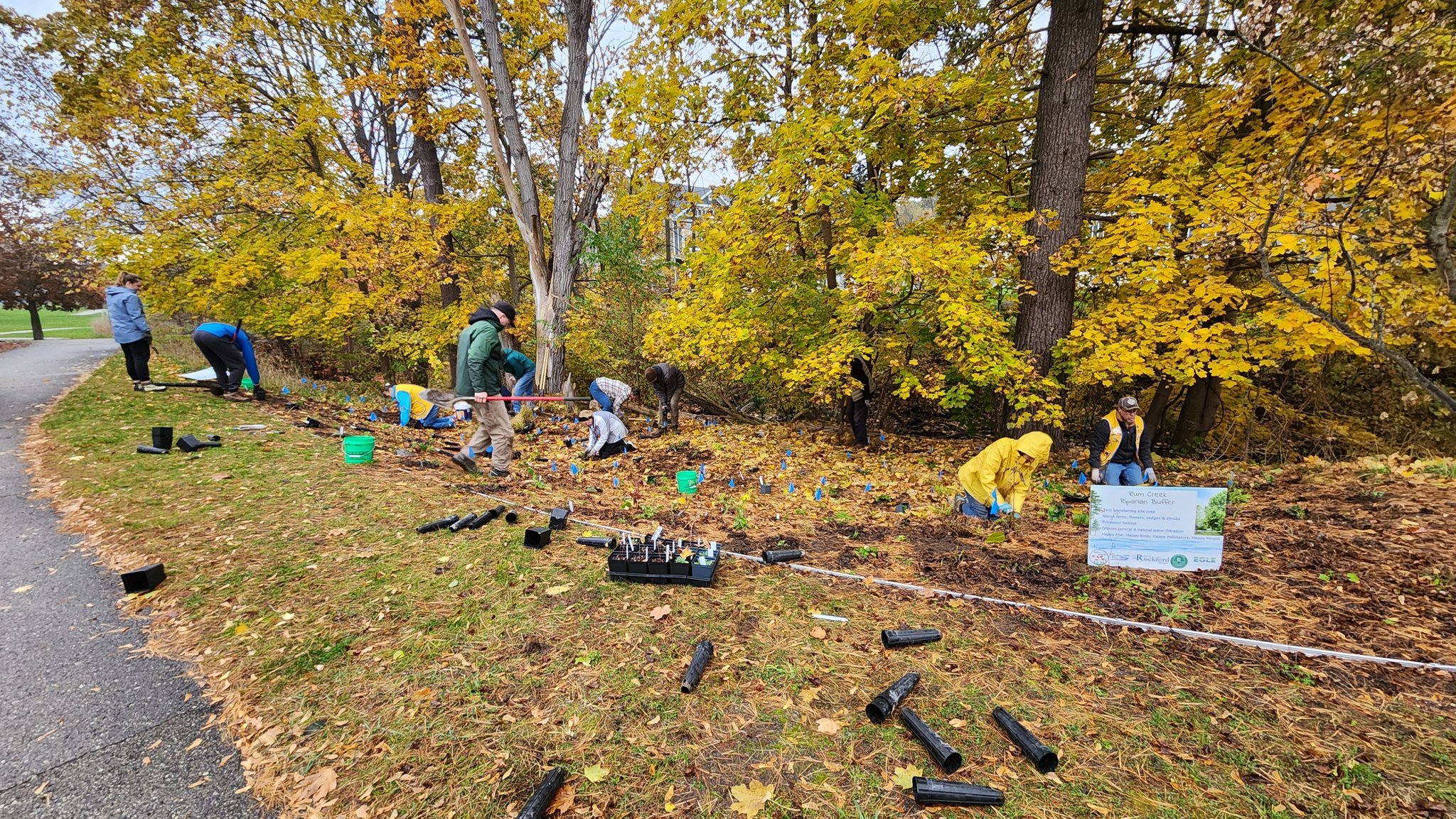 Ecosteward Workday at Memorial Park 