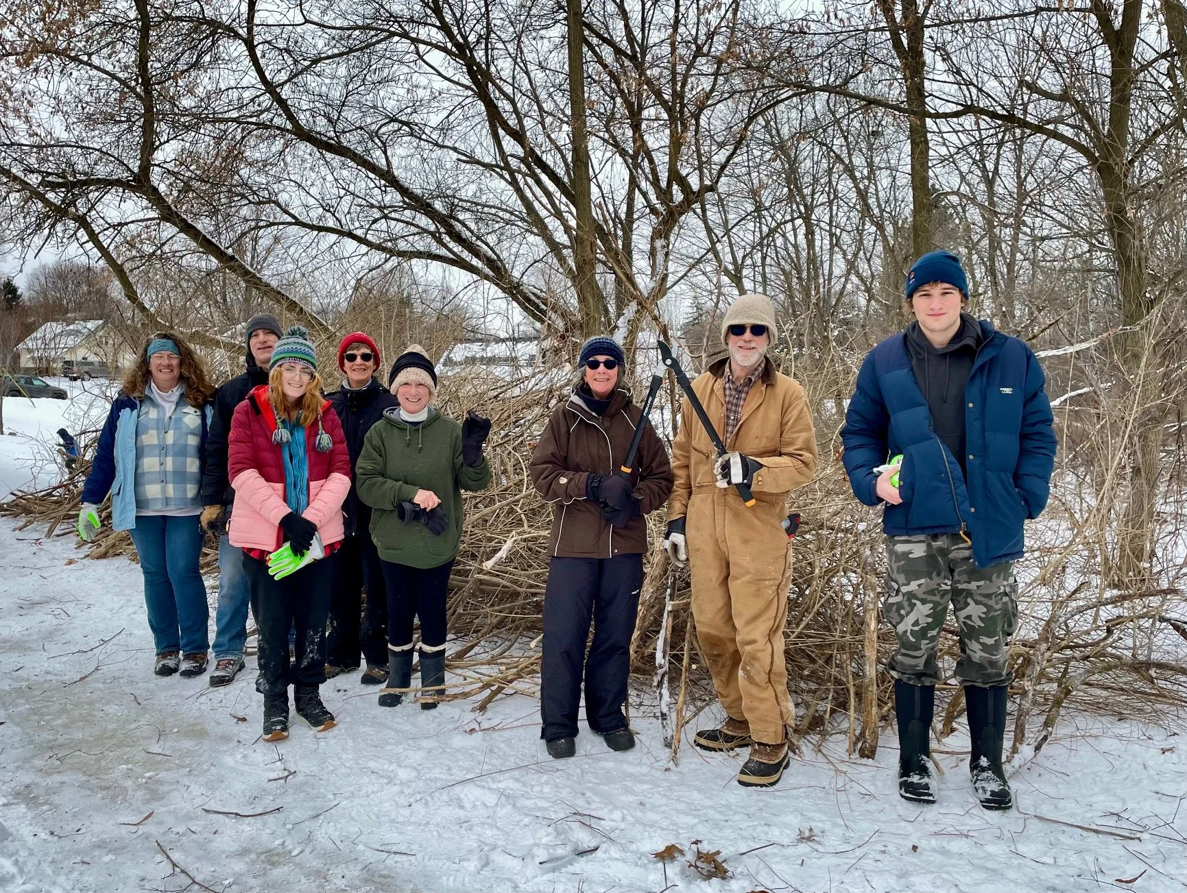 Ecosteward Workday at Memorial Park