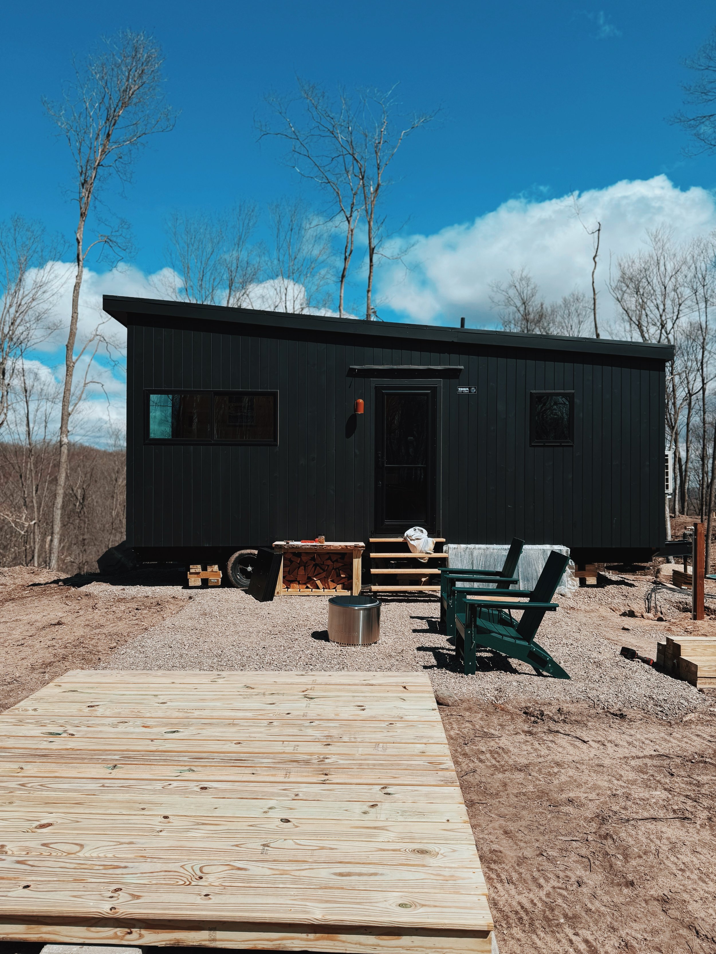 tiny cabin in northern michigan