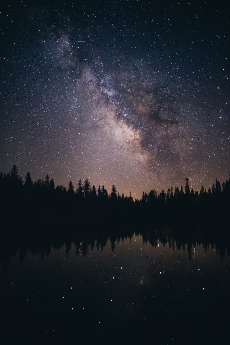 starry night in northern michigan
