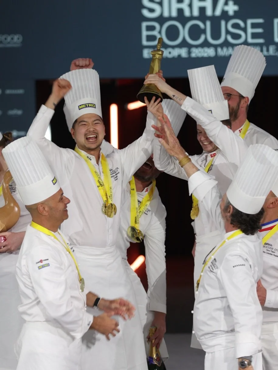 We did it. 🥇🇩🇰 Congratulations to @christian_wellendorf and @g.spurre - Bocuse d&rsquo;Or Europe 2026 champions. This is what happens when a team gives absolutely everything. And a huge congratulations to Norway taking second and Italy third - wha