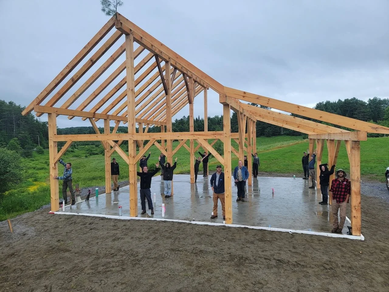 Yestermorrow Timber Framing Certificate