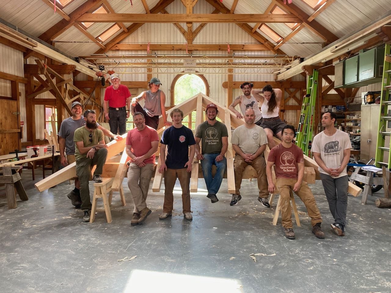 Compound joinery class photo