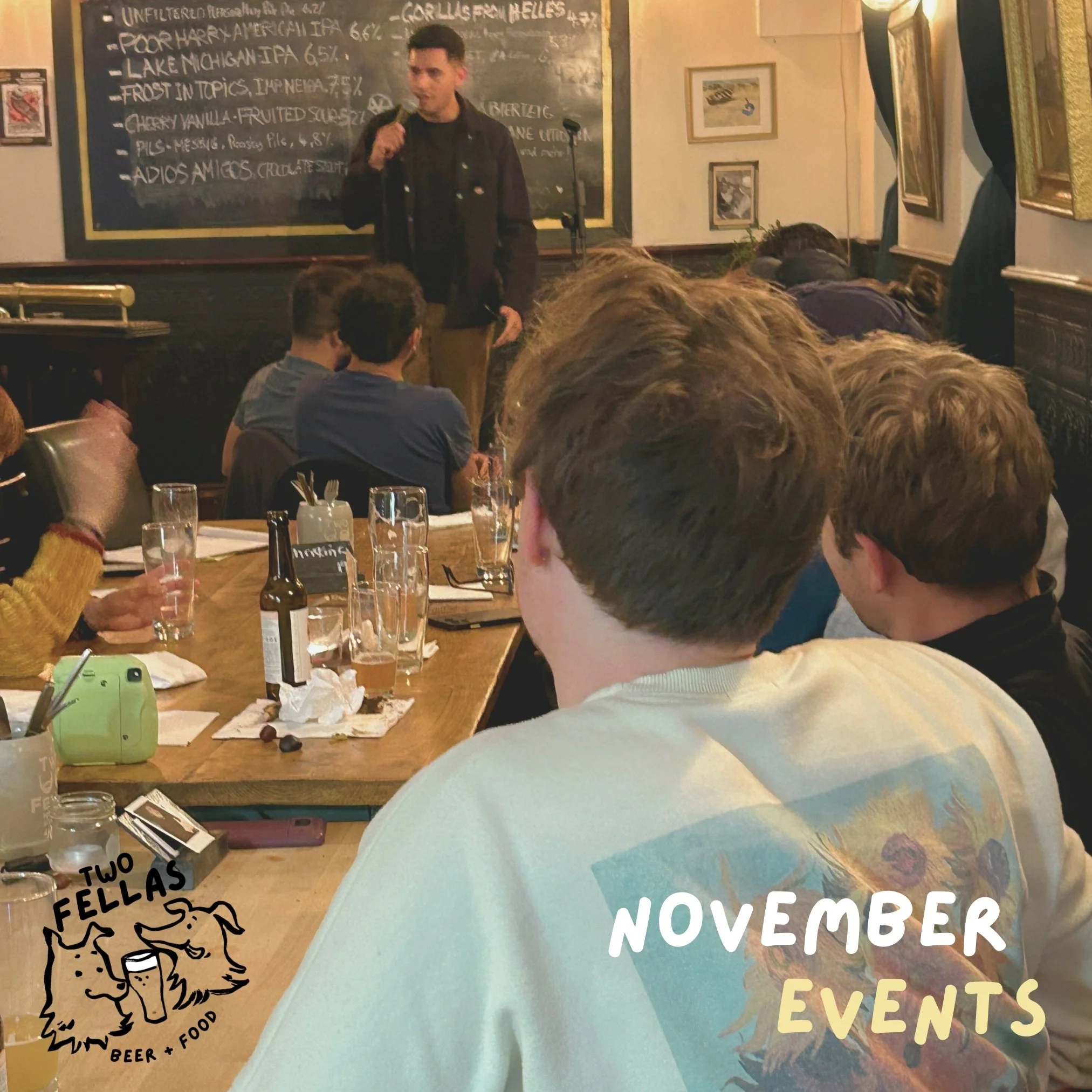 NOVEMBER is here! 🍂🍻 👉 And we&rsquo;ve got a cosy lineup of events waiting for you:

🎤 TUESDAYS 04 + 18.11 | 8PM
Stand Up Comedy (EN) &ndash; laughs &amp; beers, best combo!

🎶 THURSDAY 20.11 | 7PM (every third Thursday of the month)
American Ol