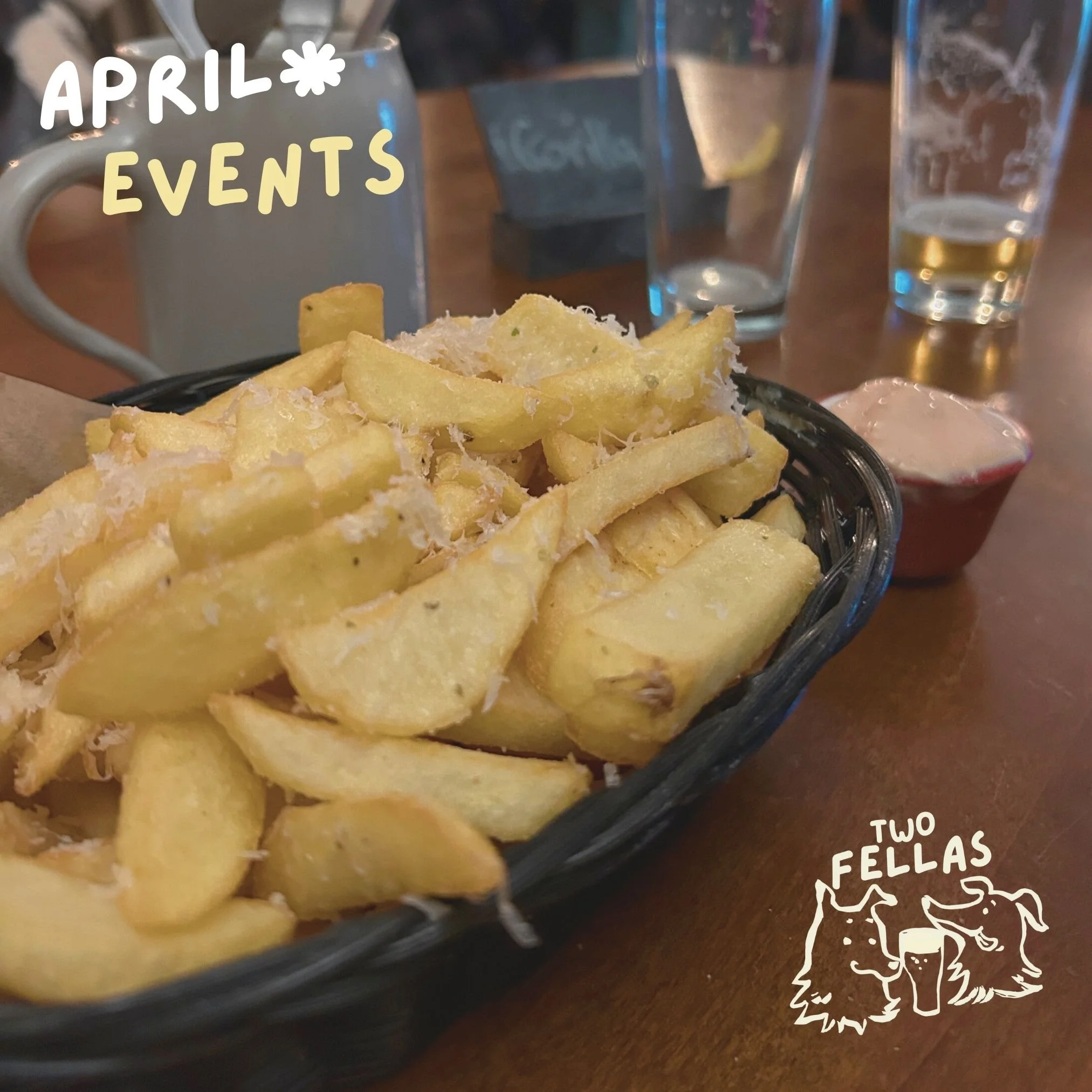 New Program 👉 April is here! 🍻✨

🎤 TUESDAYS 7 + 21.04 | 8PM
Stand Up Comedy (EN) &ndash; laughs &amp; beers, best combo!
@hairofthedogberlin 

🎨 SATURDAY 11.04 | 5PM
La Pe&ntilde;a Afterbrunch Food Pop Up 
@lapenia.afterbrunch 

🎶 THURSDAY 16.04