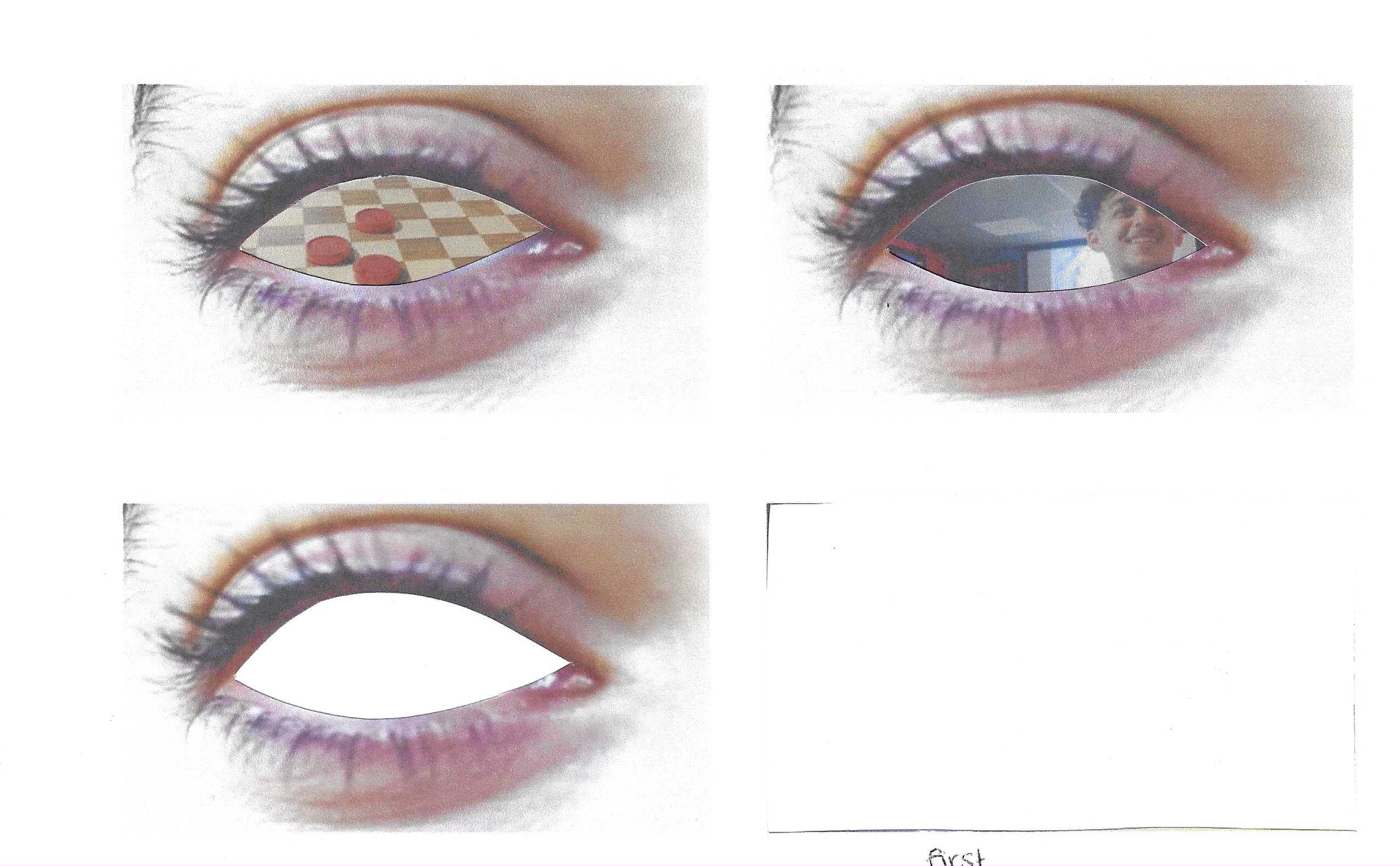 Examples of scanned sheets before editing
