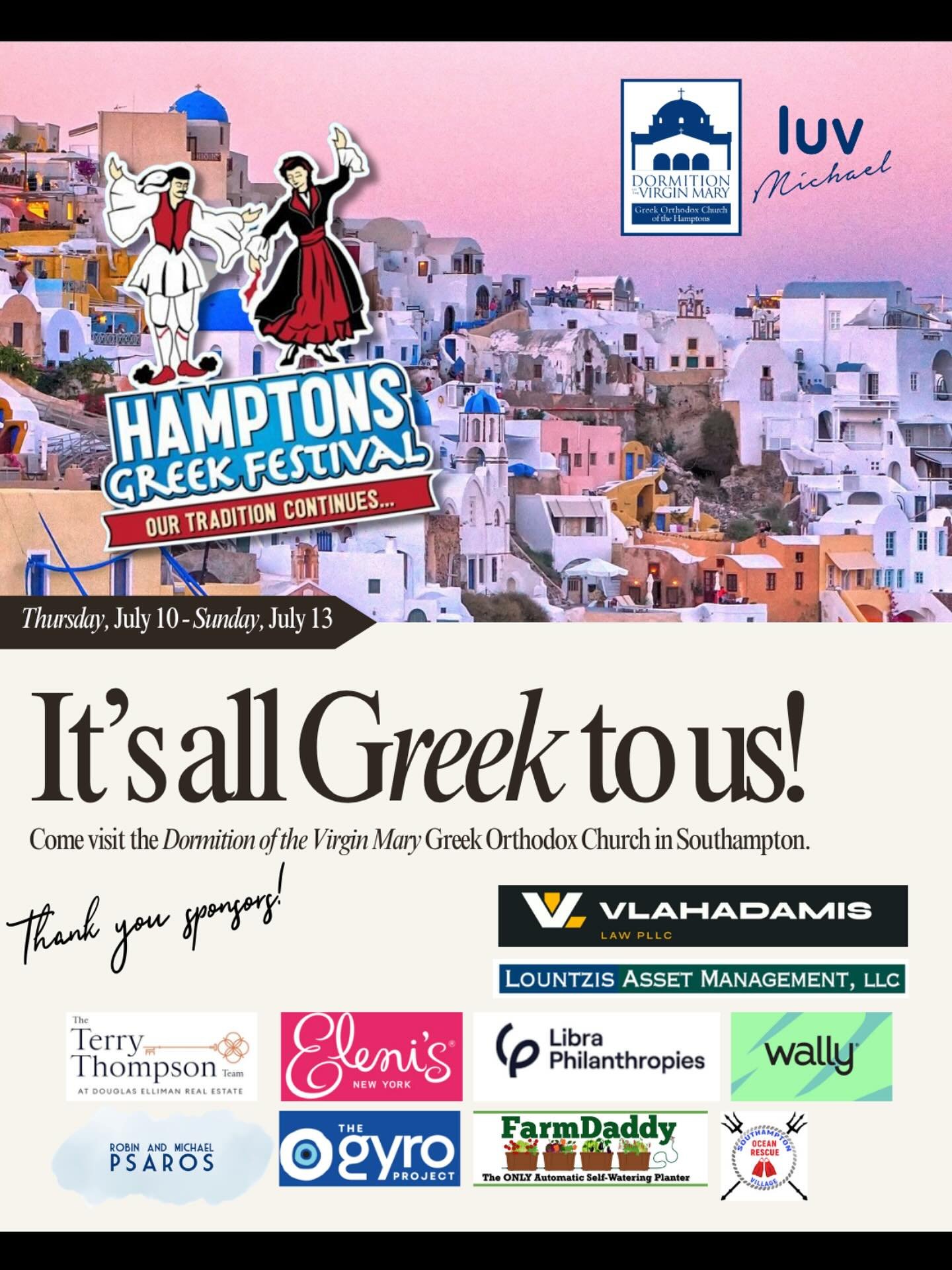 Thank you to all of our sponsors!!