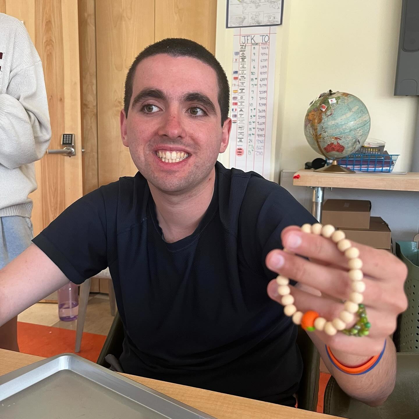 Our One to Wear, One to Share bracelets are available now to buy! Help support the Luv Michael mission! Each bead is handcrafted by our Luv Michael Homes Residents💙 Go to the link in our bio to buy your bracelets!
