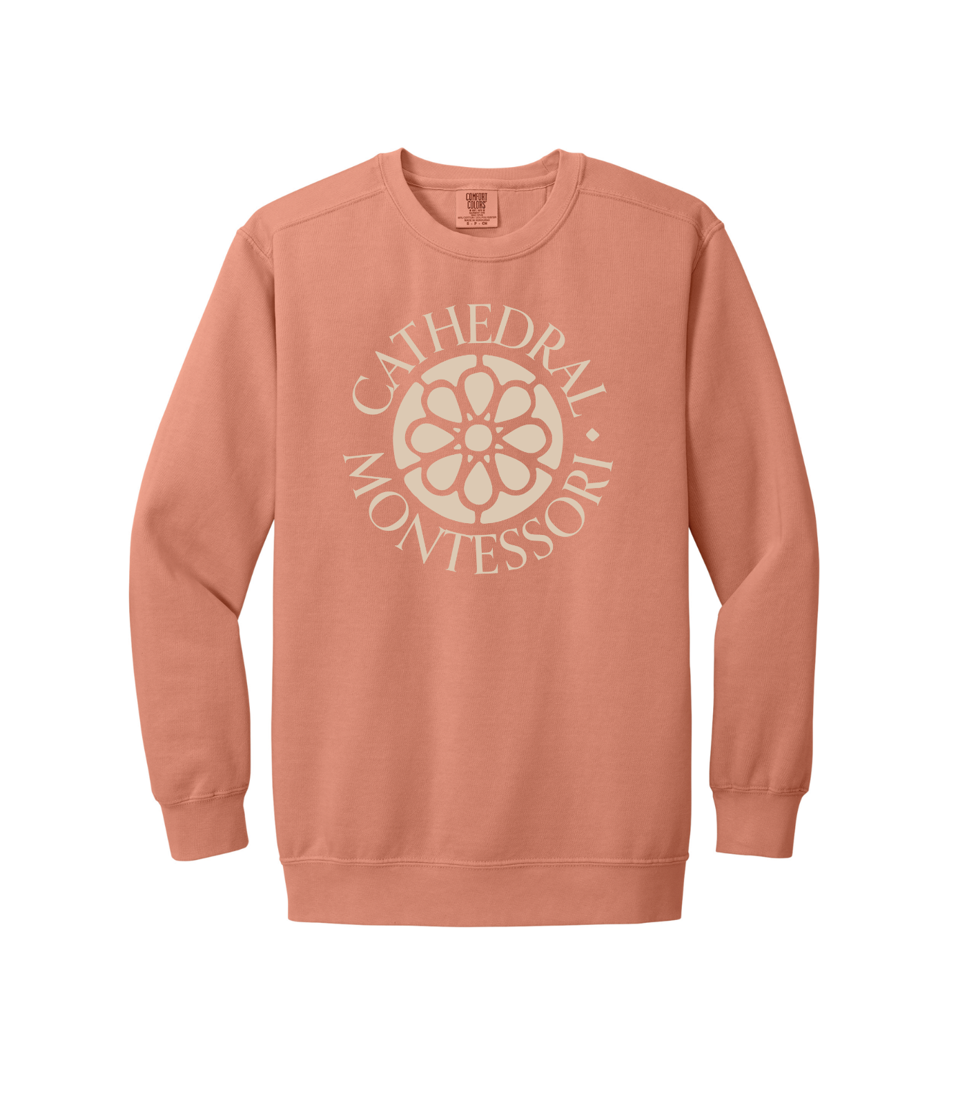 Cathedral Montessori Sweatshirt (Terracotta)
