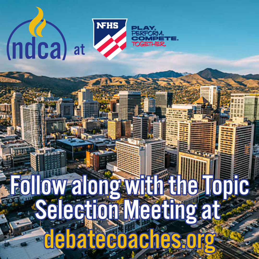 Inside the 2027-2028 NFHS Policy Topic Writing Process 
