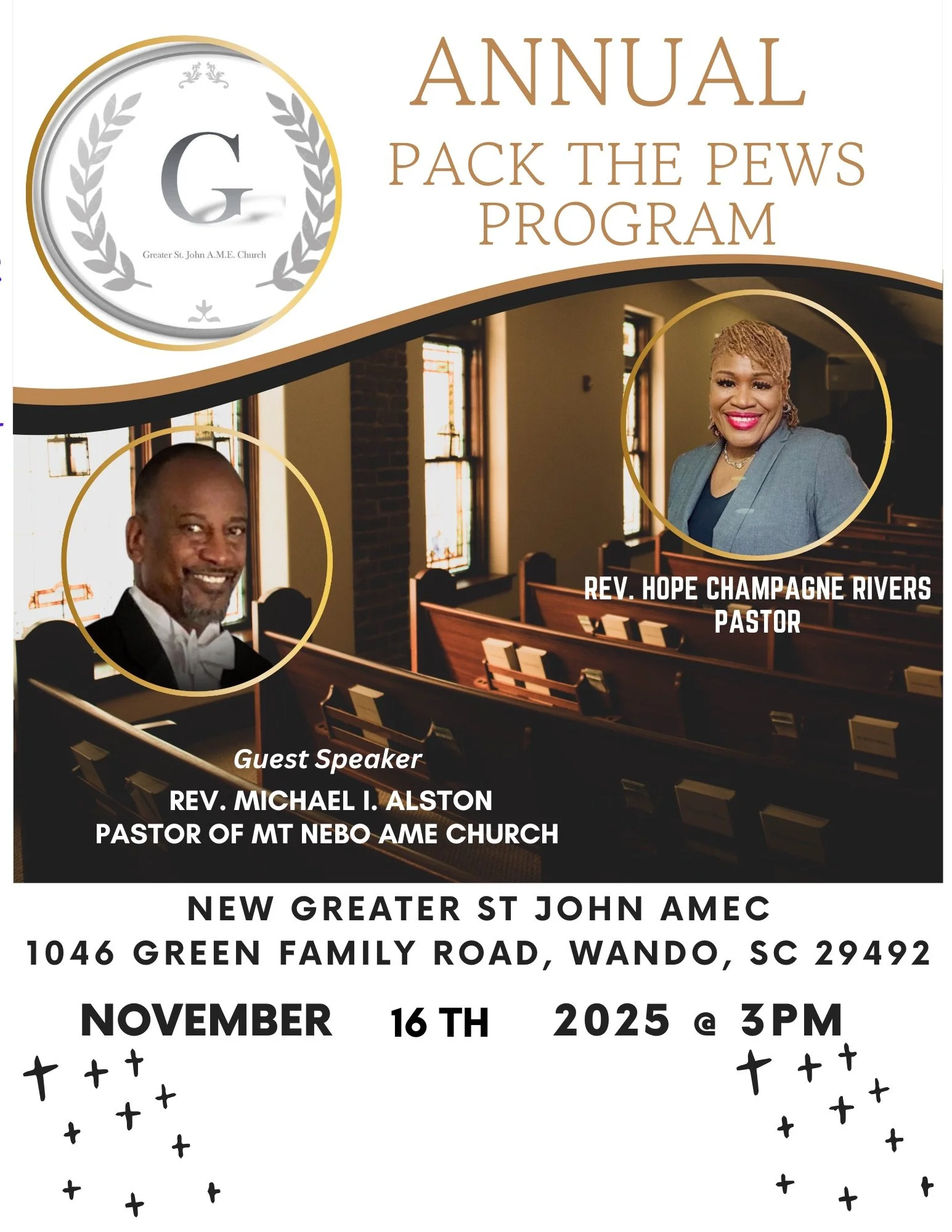 Annual Pack the Pews Program
