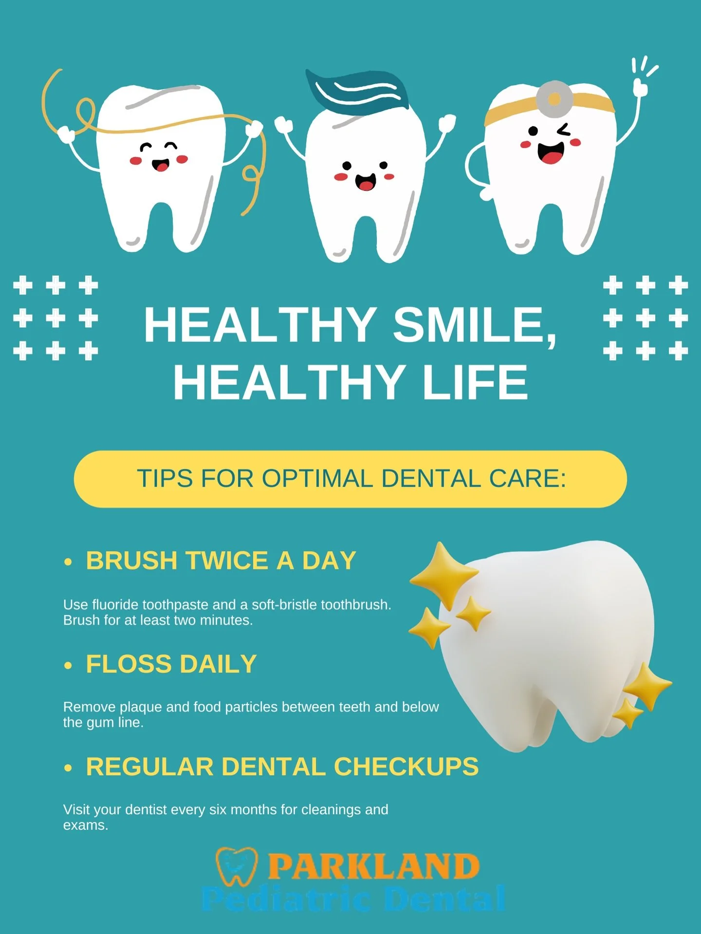 Parents, quick poll! 

Be honest&hellip; did your kid brush for two full minutes or just long enough to wet the toothbrush? 😅

Healthy smiles start with good habits, and our awesome sponsors at Parkland Pediatric Dental are here to help every step o