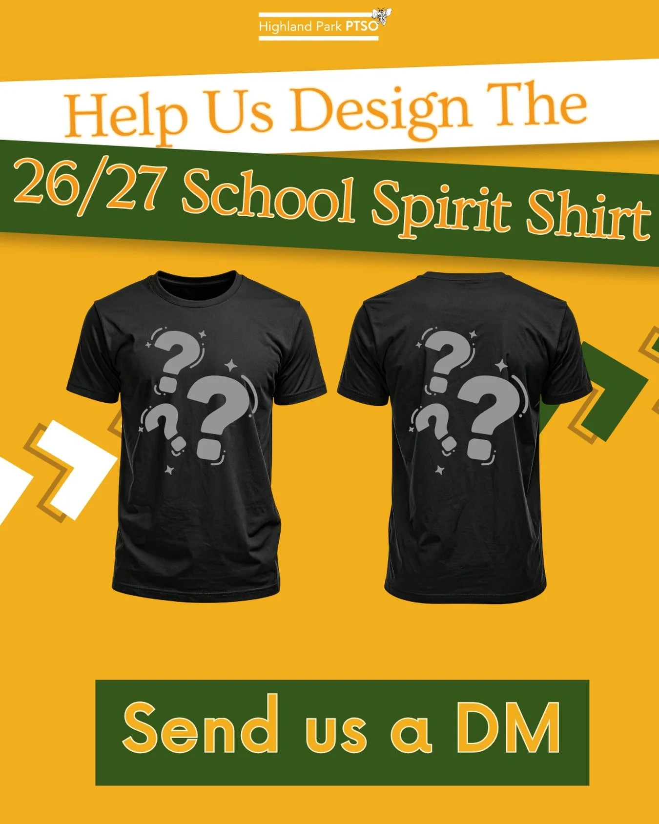 Anyone want to be involved in the design of next year&rsquo;s school shirt?! Send us a DM!
